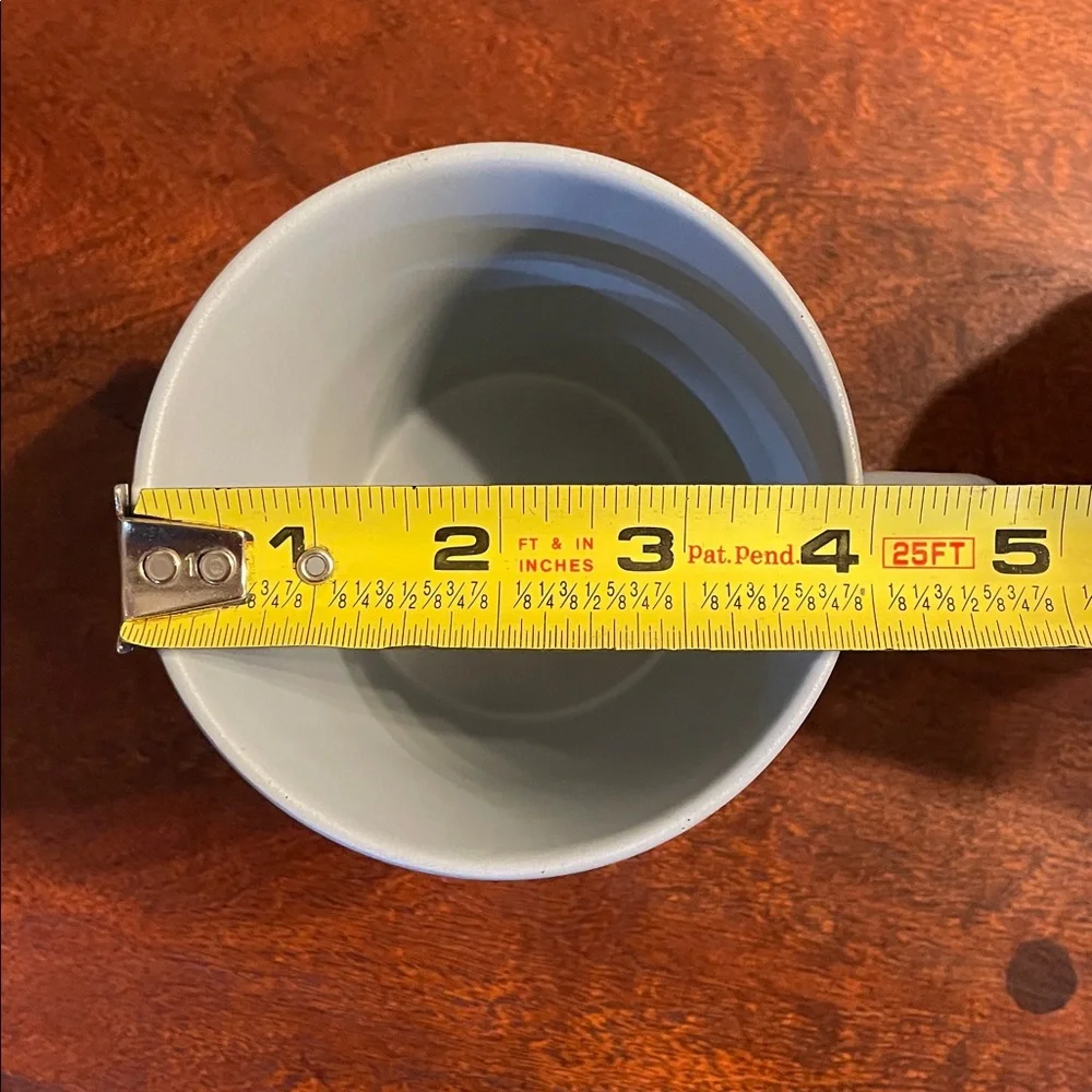 Starbucks 2019 TALL Grey Ceramic Coffee Mug 12oz